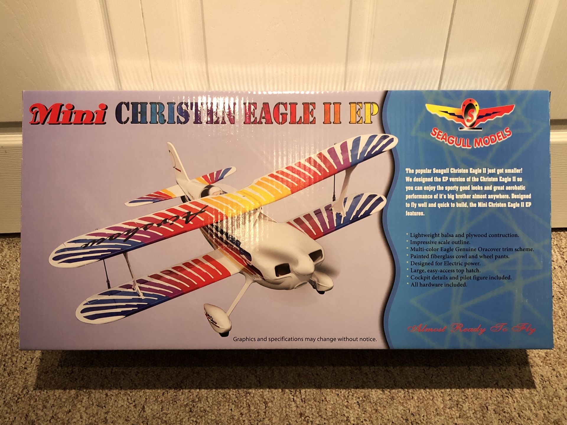 Seagull Models Mini Christen Eagle II RC Airplane Plane