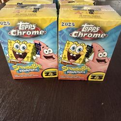 Topps Chrome SpongeBob