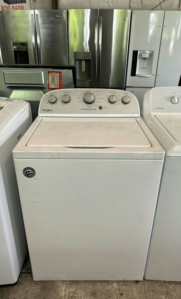 Whirlpool Top Load Washer White - Large Capacity, High Efficiency