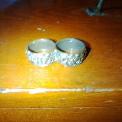 Vintage Old Double Ring No