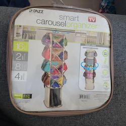 NEW Dazz SMART CAROUSEL Closet ORGANIZER 5-Tier PURSES Shoes BOOTS as seen on tv