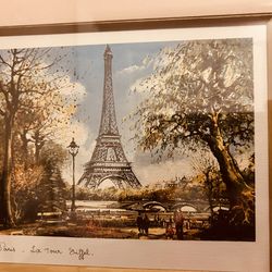 Paris Themed Artwork