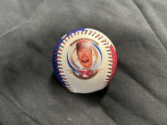 Mark McGuire Home Run King Ball