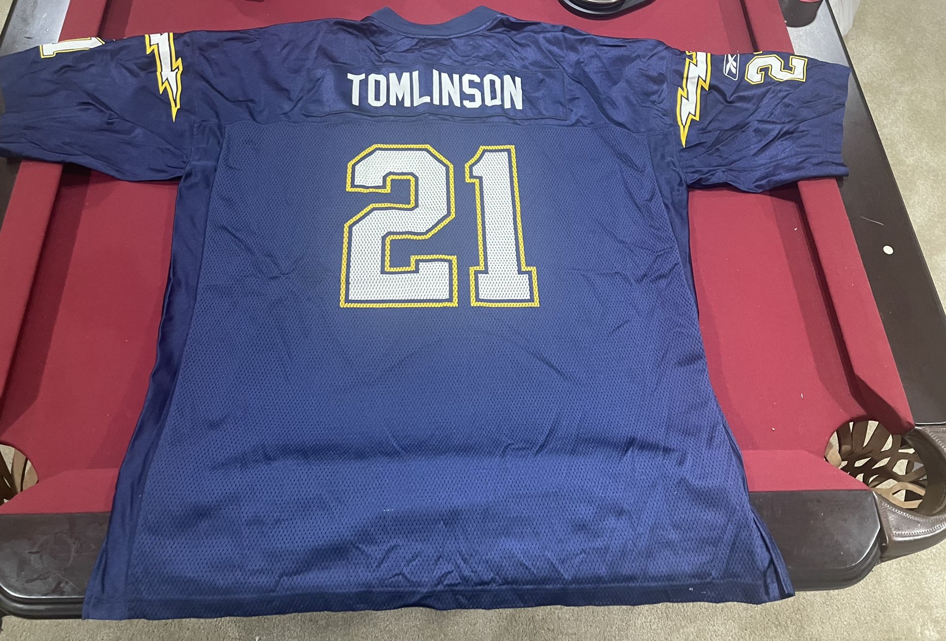 LaDanian Tomlinson #21 San Diego Charge Reebok Jersey Size XL NFL, Mens Size 3XL