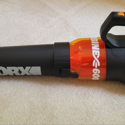 WORX ELECTRIC LEAF BLOWER - LIKE NEW!