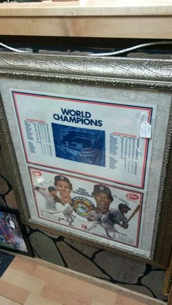 World...championship...... Framed..