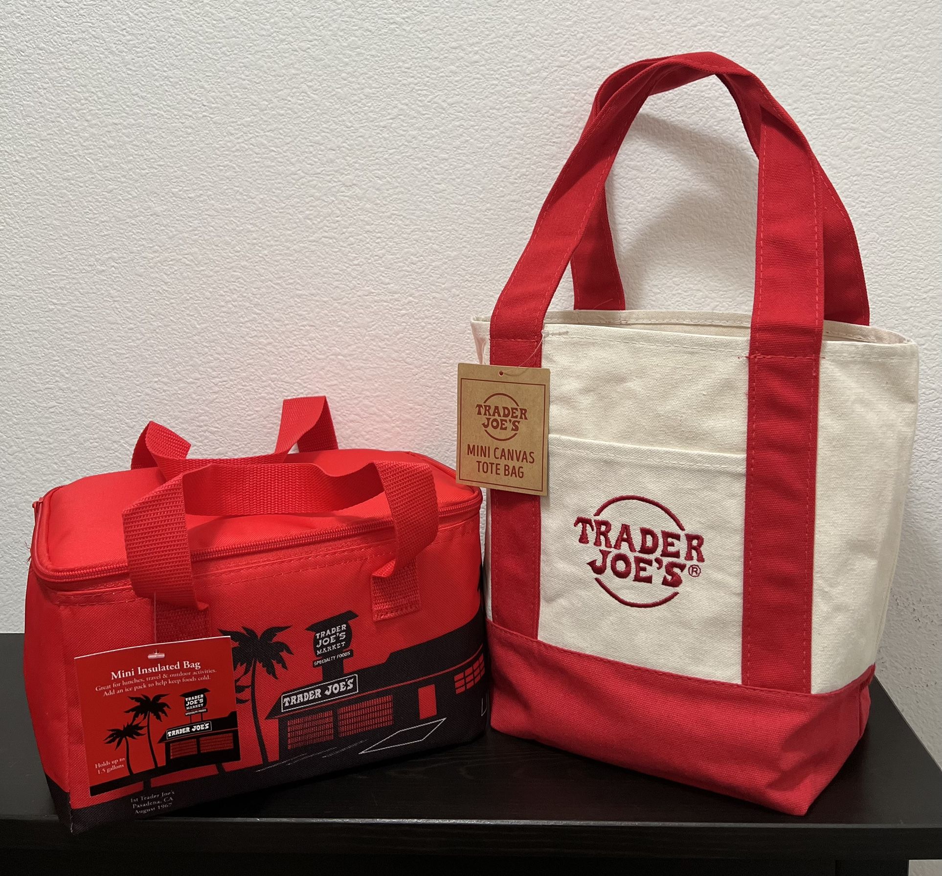 Trader Joe’s Mini Tote Bag , Mini Cooler Bag