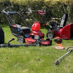 🔥 UR LANDSCAPER Toro Mower Echo Backpack Leaf Blower, Edger / Weedwacker, Trimmer & Snowblower