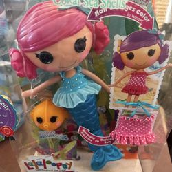 Lalaloopsy Coral Sea Shells mermaid Full Size
