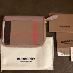 Burberry Mini Check Wallet 