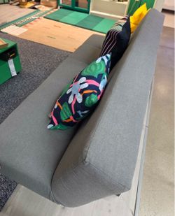 Gray Fabric Sofa Bed