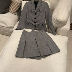 MNG SUIT - Gray - Set Of 2 Piece - Size USA 8 