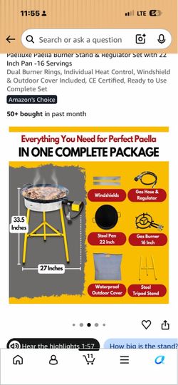 Paella  Brand New in the box  SAVE