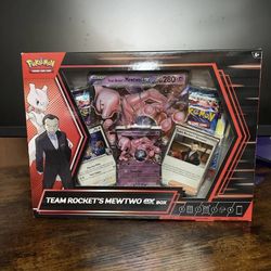 Pokémon Team Rockets Mewtwo Ex Boxes