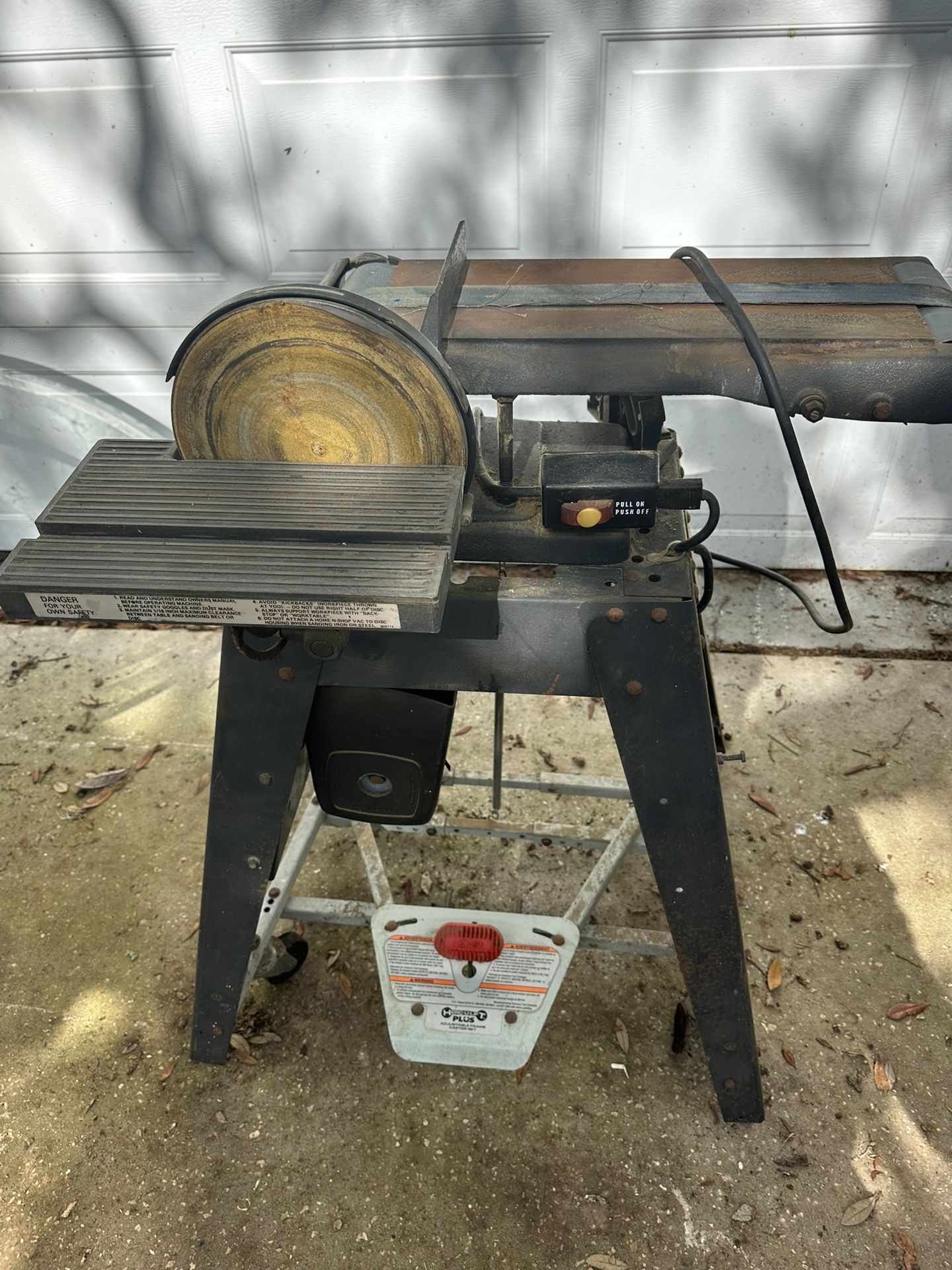 Craftsman Belt & Disc Sander β Model 113.225930 β Made in USA