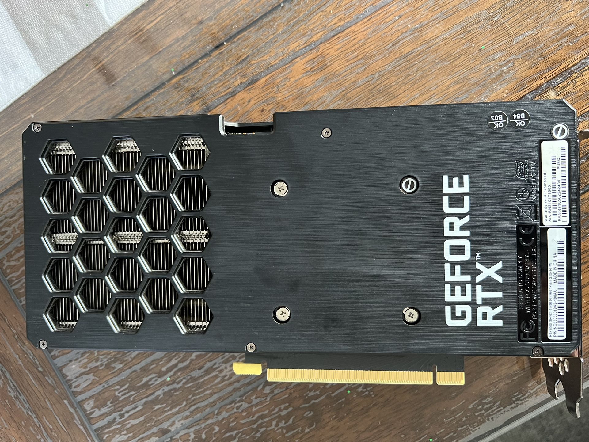 Nvidia RTX3060 Graphic Card