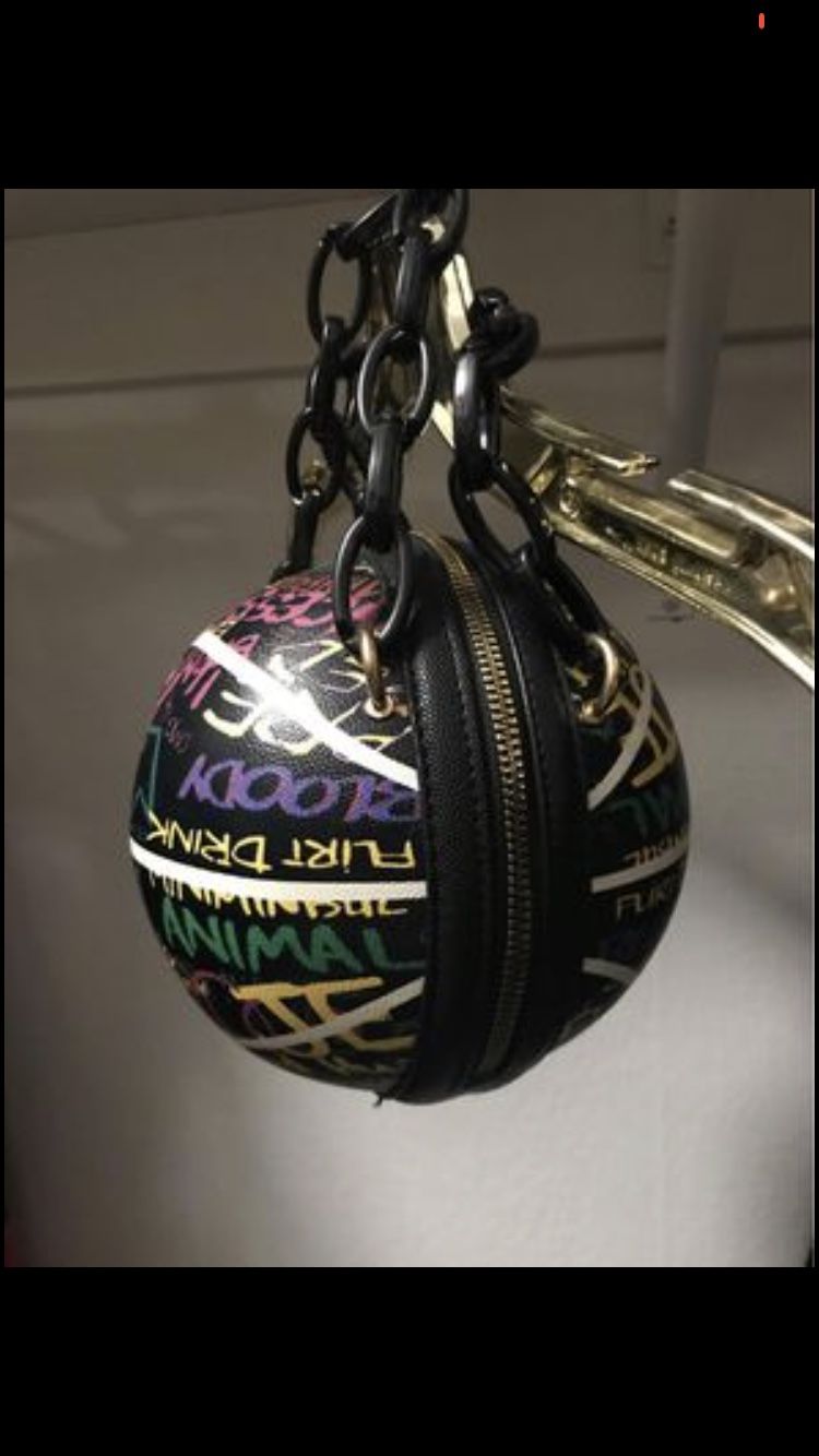 Graffiti Basketball Tote