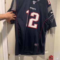 Tom Brady Patriots XXL Jersey