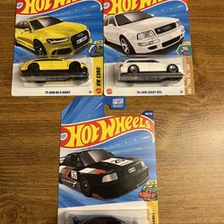Hot Wheels Audi Bundle – Brand New | 3 Cars