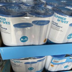 SUMMERWAVES 2 PACK A/C POOL FILTER