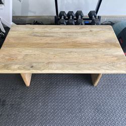 Coffee Table Solid Wood Modern