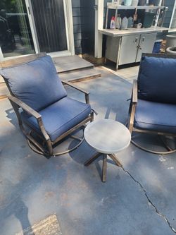 Patio chairs