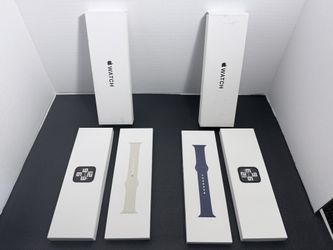 2 Apple Watches SE 2nd Gen GPS 40mm] $135 each or $250 for both new condition never used price FIRM