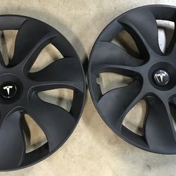 Tesla Model Y Gemini 19” Wheel Covers  Will sell individually