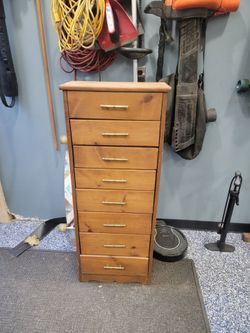 Wooden shelf