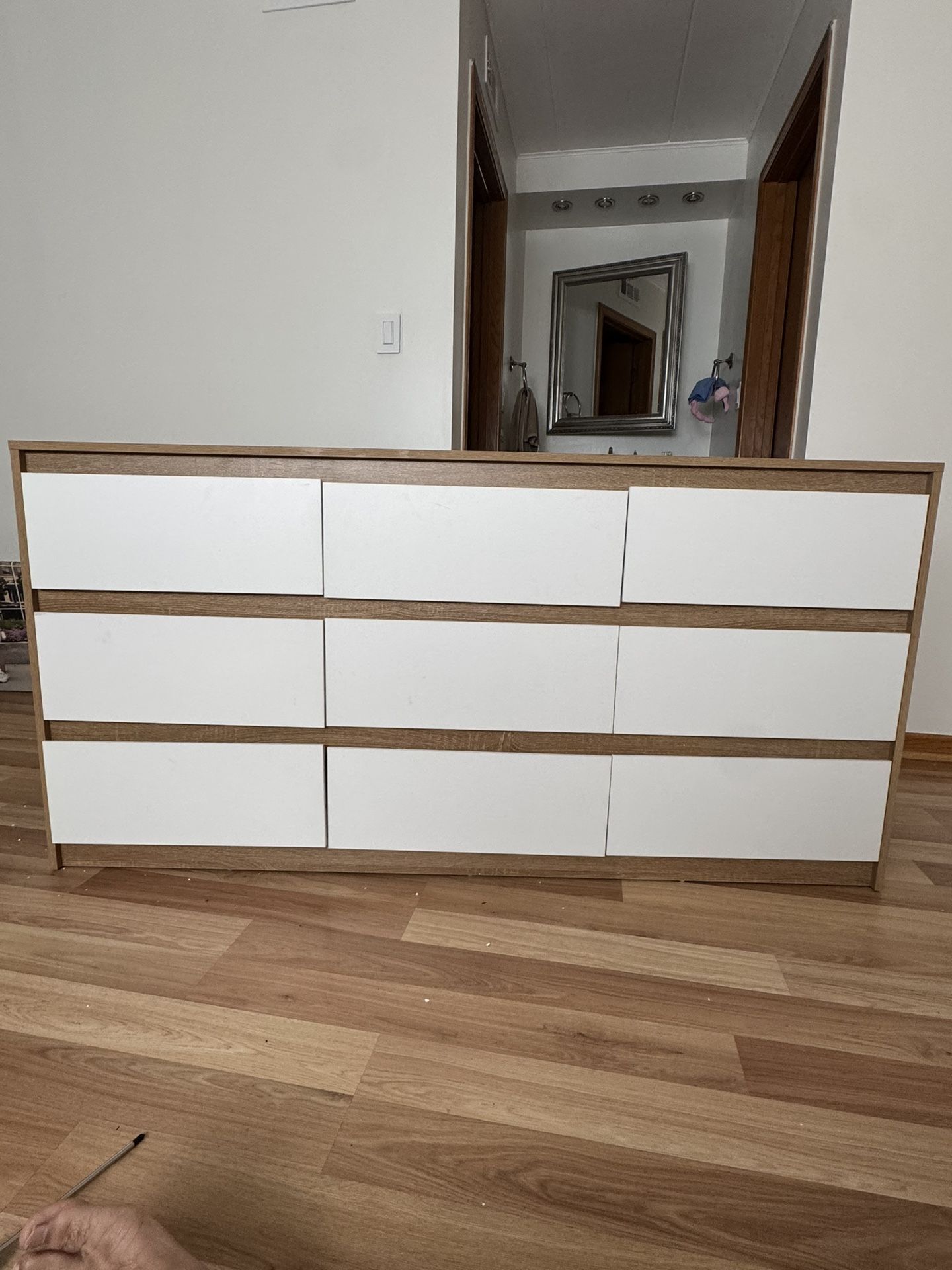 White Dresser