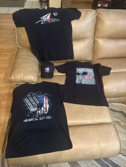 Men’s Assorted Lot Of 3 Graphic Black T-shirts 2(Puerto Rico),1(USA)Sz XL & Black Puerto Rico Cap