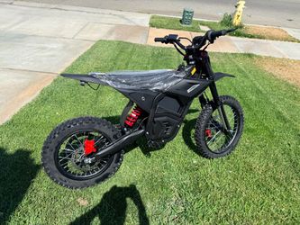 Cemoto 72 V Electric Dirt Bike wheelie king 17inch front tire  /14 inch rear tire
