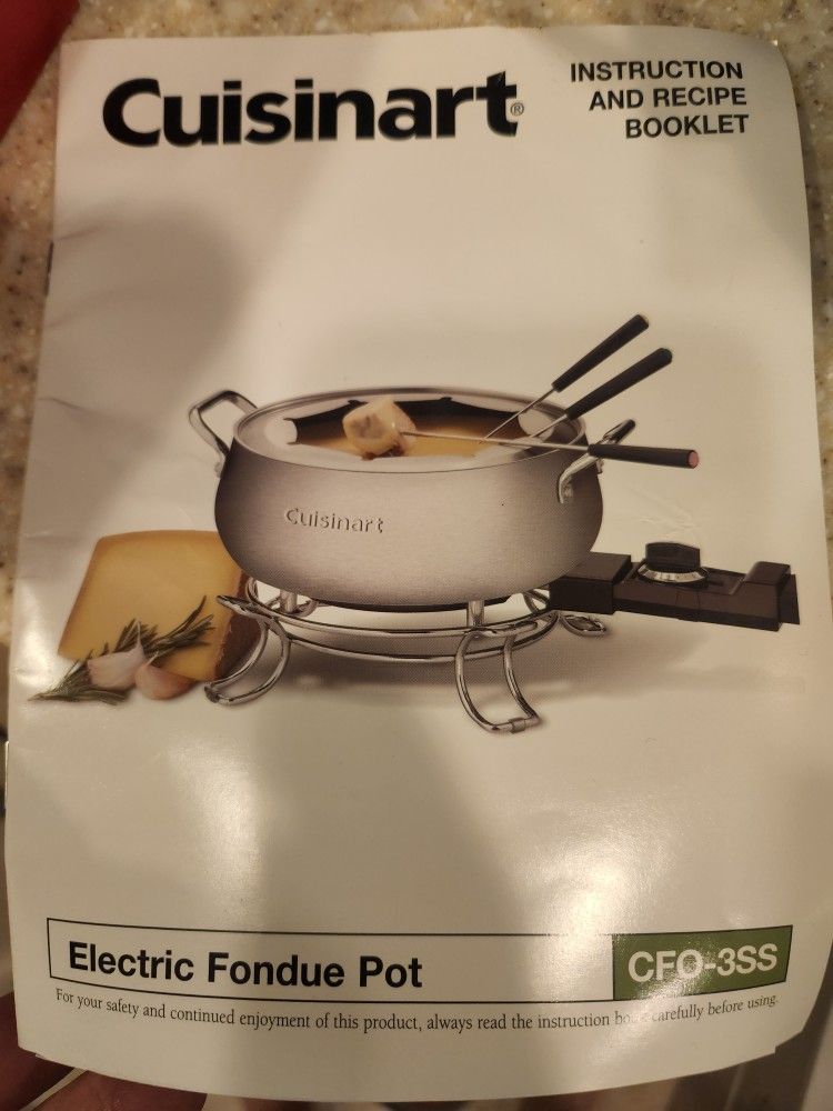 Cuisinart NEW Fondue Pot Or Hot Pot