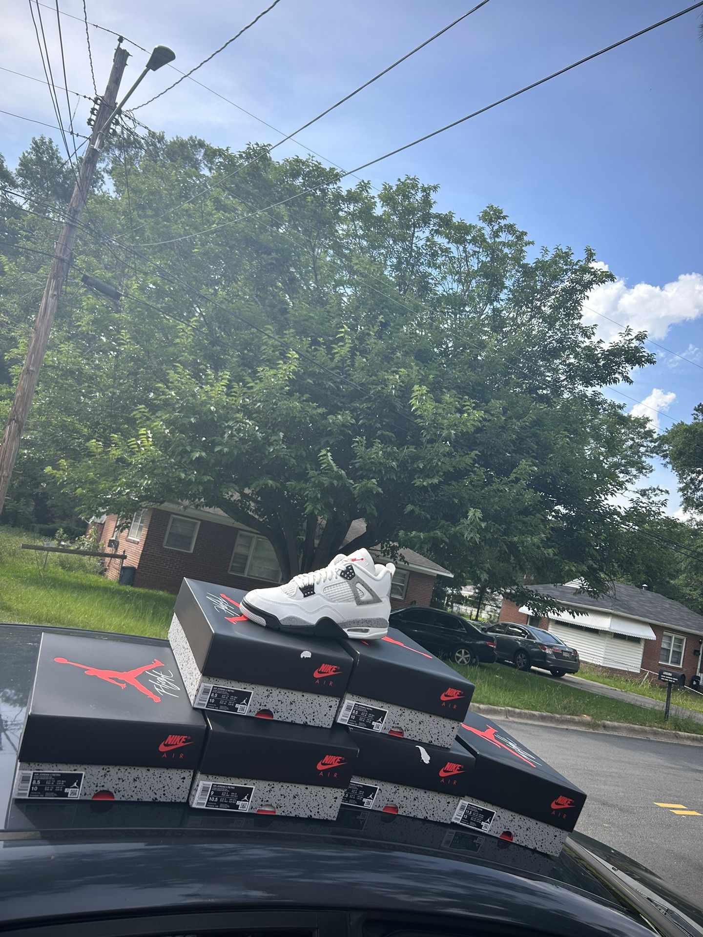 ‼️Jordan 4 Cement Multiple Sizes ‼️
