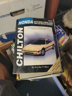Chiltons  Repair Book Manual