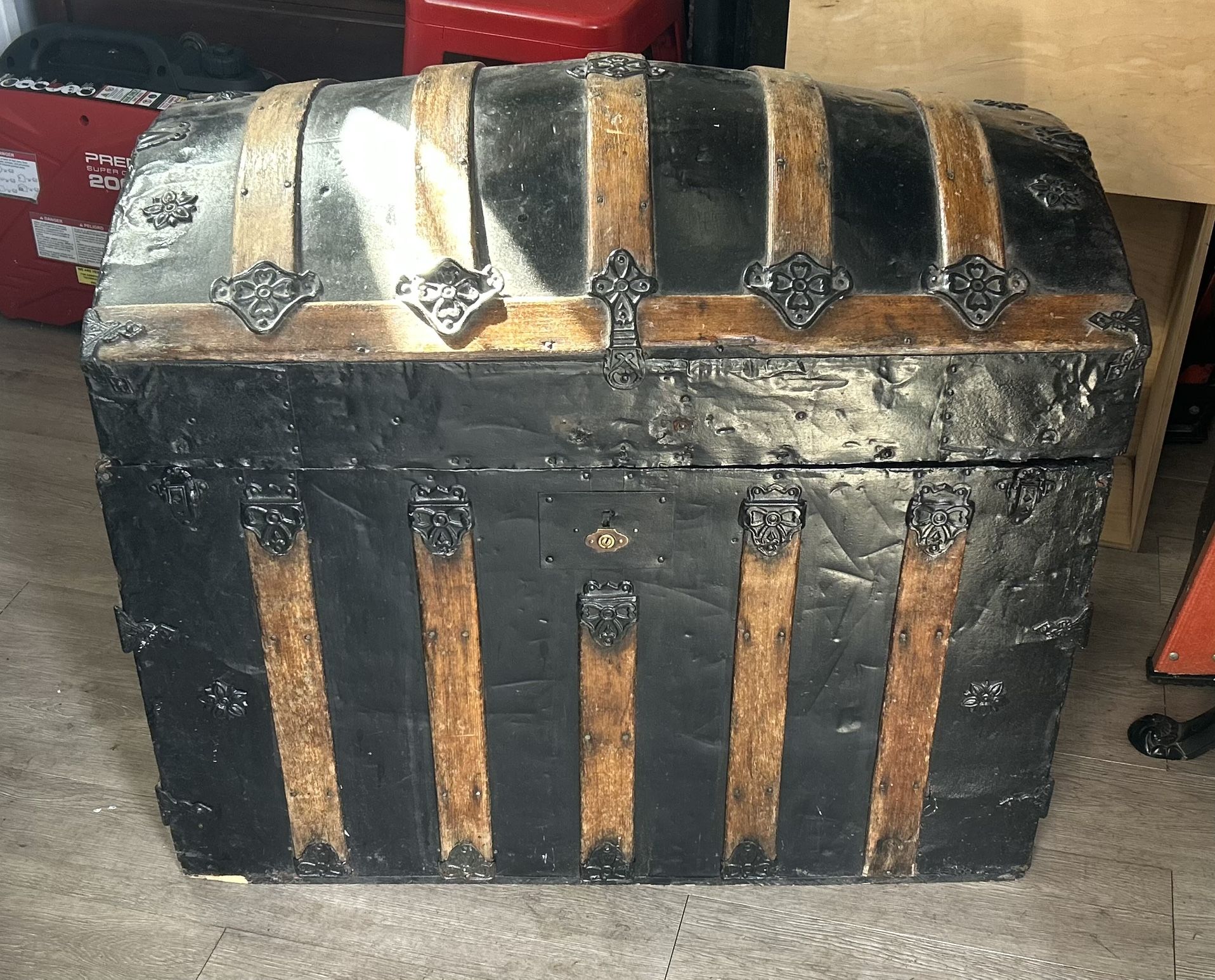 Big And Beautiful Antique Chest