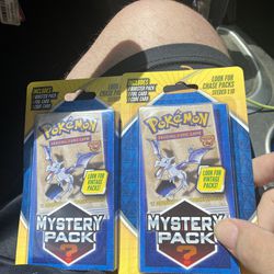 2 Pokémon Mystery Packs 