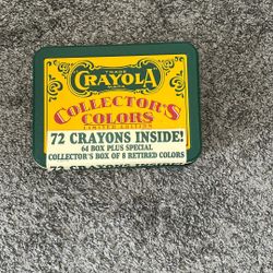 collector’s crayons
