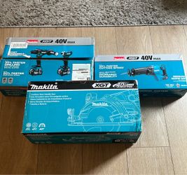 Combo Makita XGT de 4 Piezas – Nuevo – $1,000 OBO