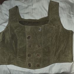 German Dirndl Corset Top/vest