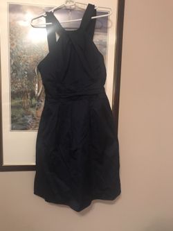 Blue bridesmaid cocktail or formal dress sz 8