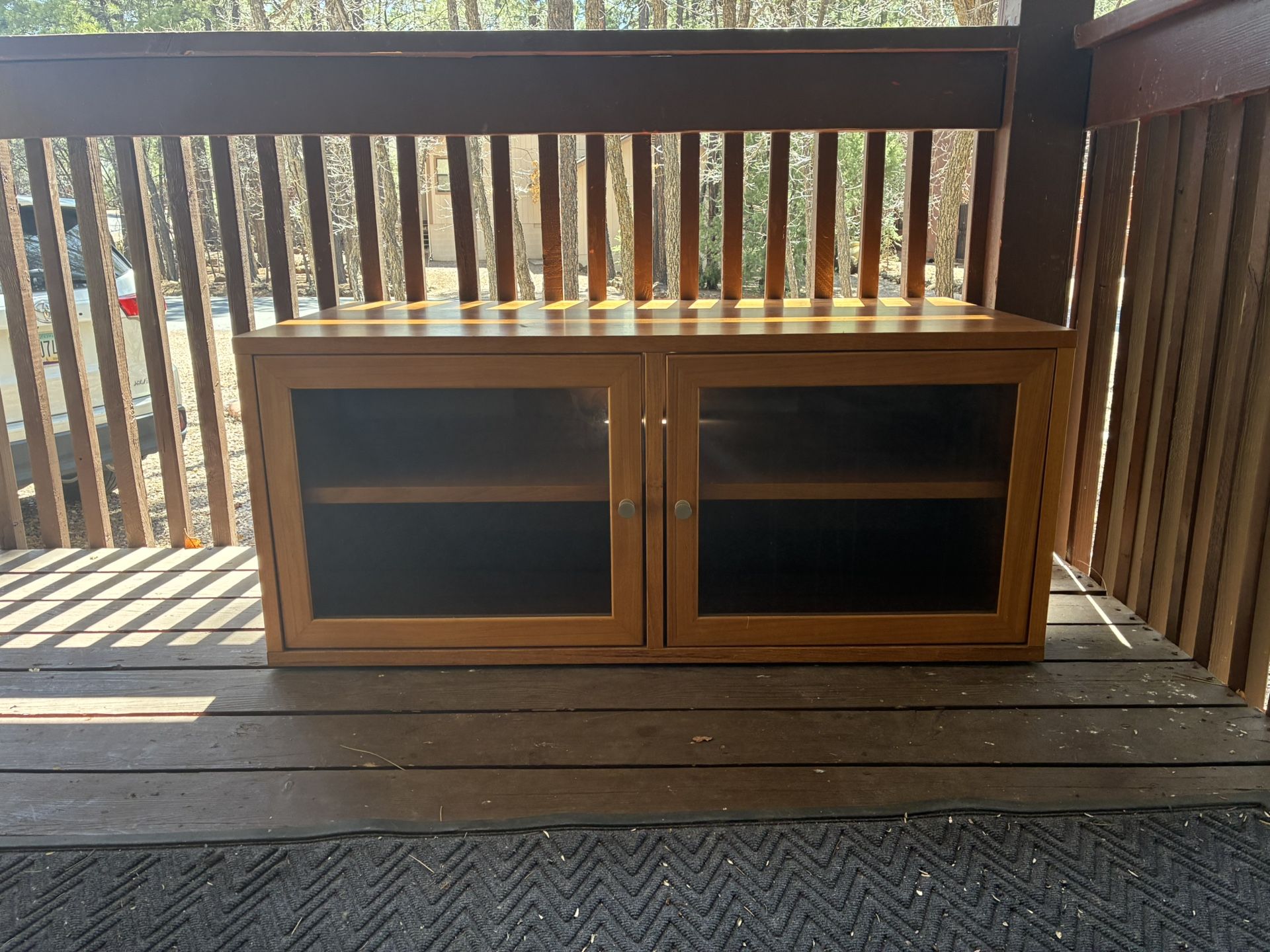 Teak Stereo Cabinet