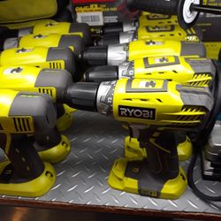 RYOBI 18V DRILL DRIVER EACH