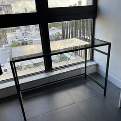 Glass Desk  (2 Available)