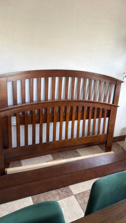 Queen bed frame