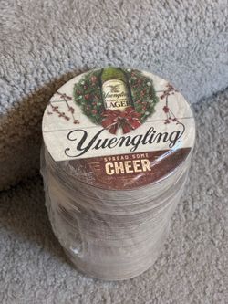 125 beer coasters sealed Yuengling spread the cheer $25 each