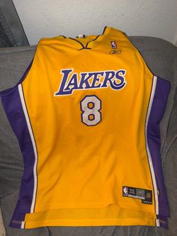 Vintage Reebok Kobe Bryant Los Angeles Lakers #8 Jersey - Men's 2XL (+2 Length)