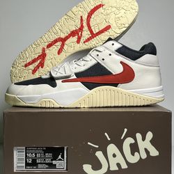 JORDAN TRAVIS SCOTT JUMPMAN JACK SIZE10.5