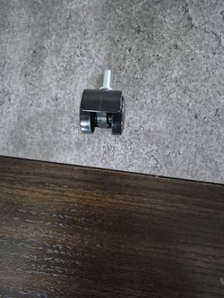 Black Swivel Caster Wheel with Stem
