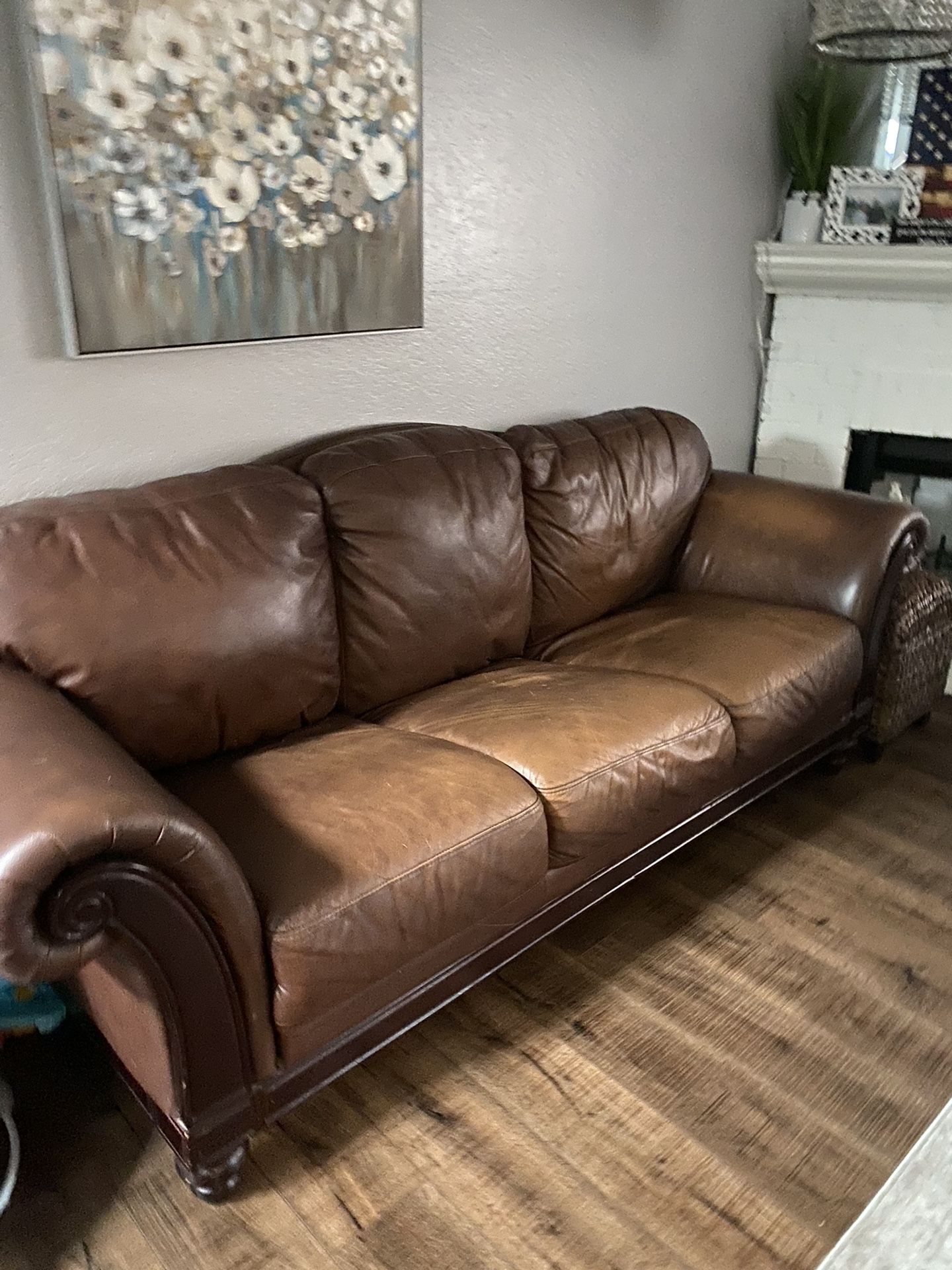 Leather Sofa Loveseat Chair